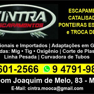 Cintra Escapamentos 6x9,5